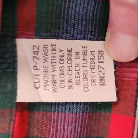 SUTTER & Grant Single Needle Tailored Plaid Button-Up Shirt - Picture 6 of 7